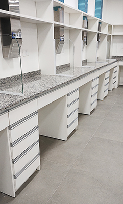 Bancadas Modulares com Gaveteiros